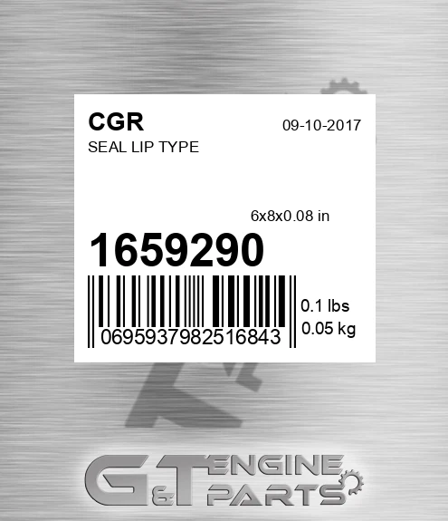 1659290 Seal Lip Type
