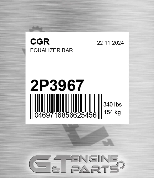 2P3967 Equalizer Bar