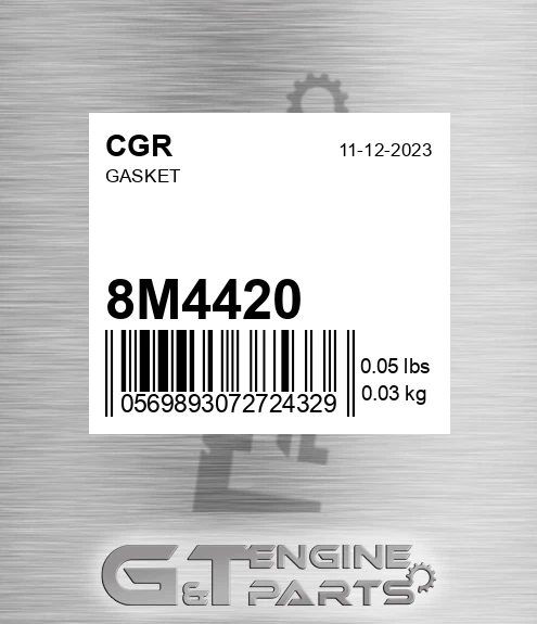 8M4420 CGR Gasket