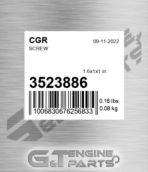 3523886 Screw for CGR