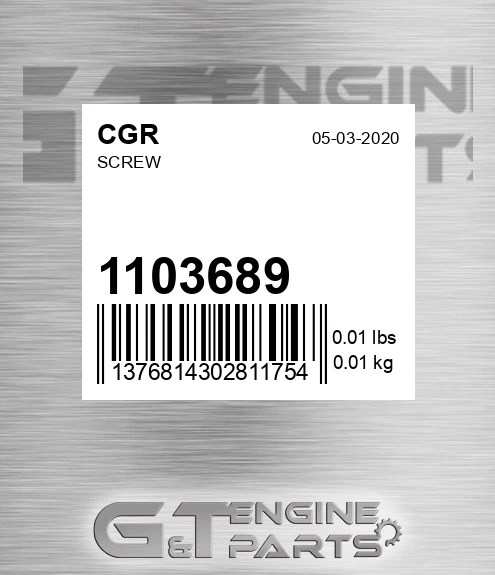 1103689 Screw