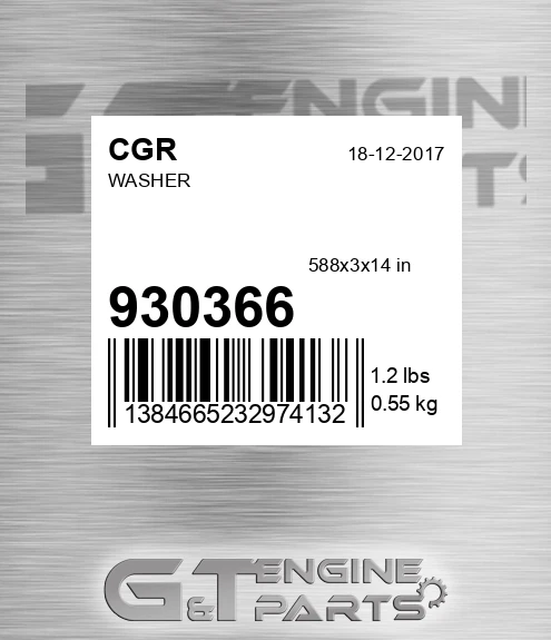 930366 Washer