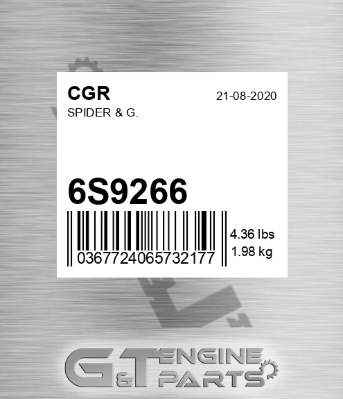 6S9266 Spider & G. for CGR