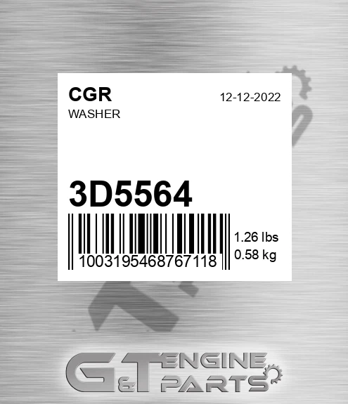 3D5564 Washer