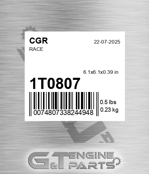 1T0807 CGR Race