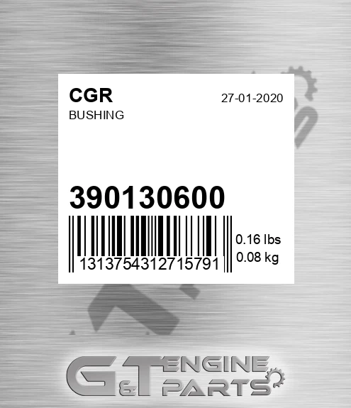390130600 CGR Bushing