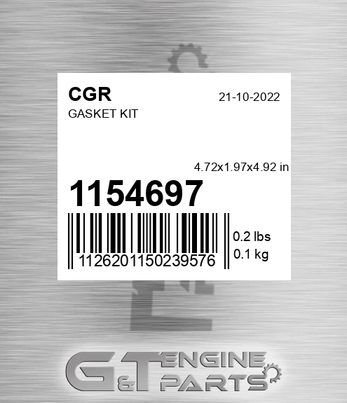 1154697 Gasket Kit