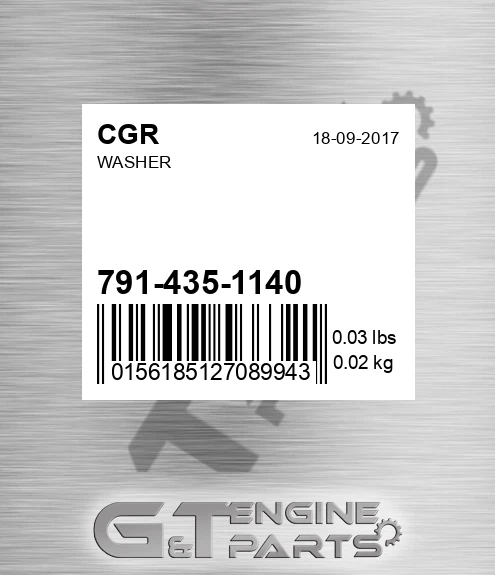 791-435-1140 Washer