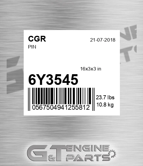 6Y3545 Pin