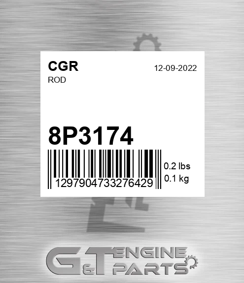 8P3174 CGR Rod