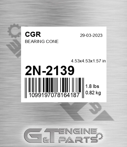2N-2139 CGR Bearing Cone
