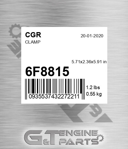 6F8815 CGR Clamp