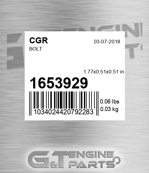 1653929 Bolt