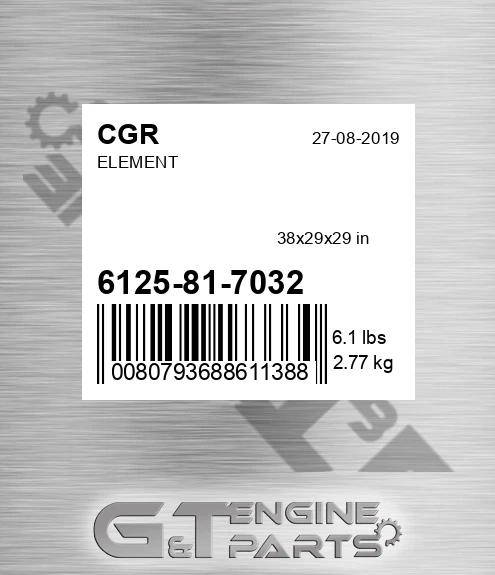 6125-81-7032 Element for CGR