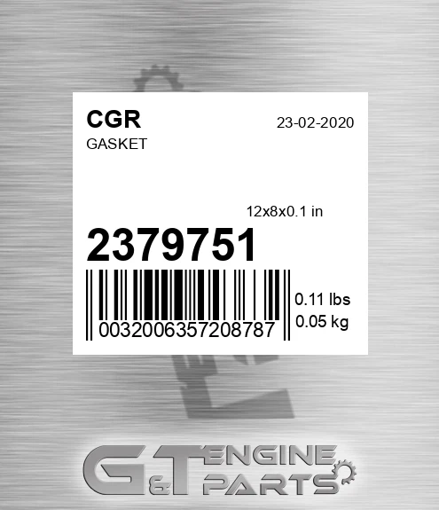 2379751 Gasket