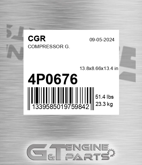 4P0676 Compressor G.