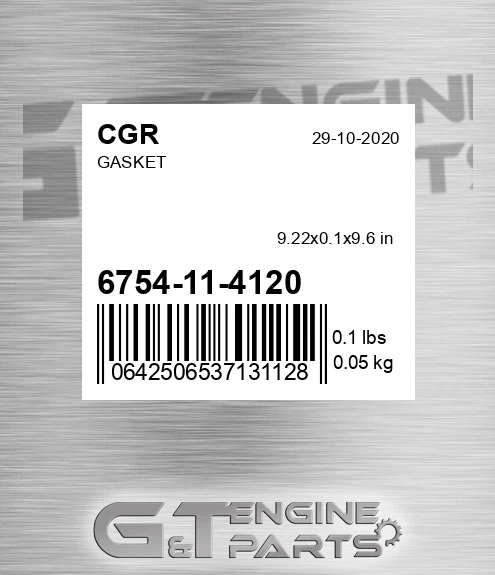6754-11-4120 CGR Gasket