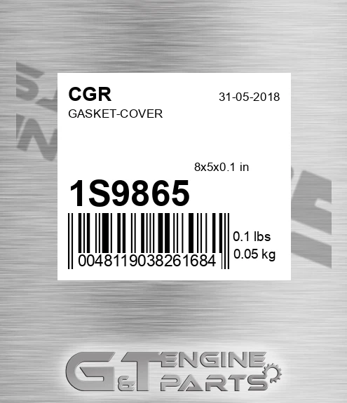 1S9865 Gasket-cover