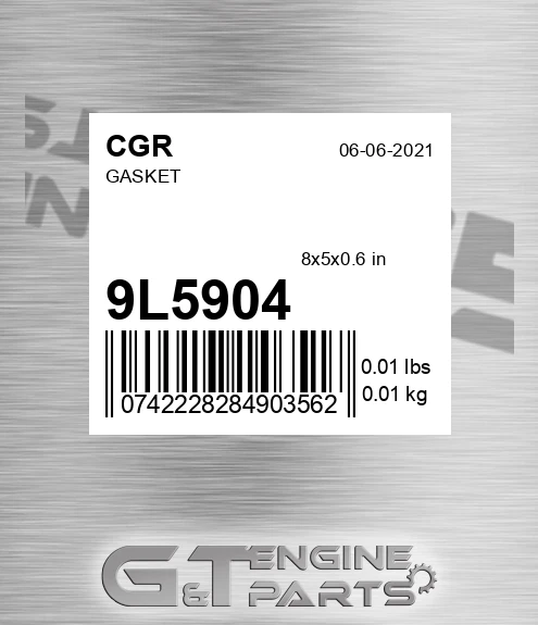 9L5904 Gasket for CGR