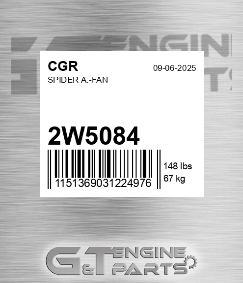 2W5084 Spider A.-fan