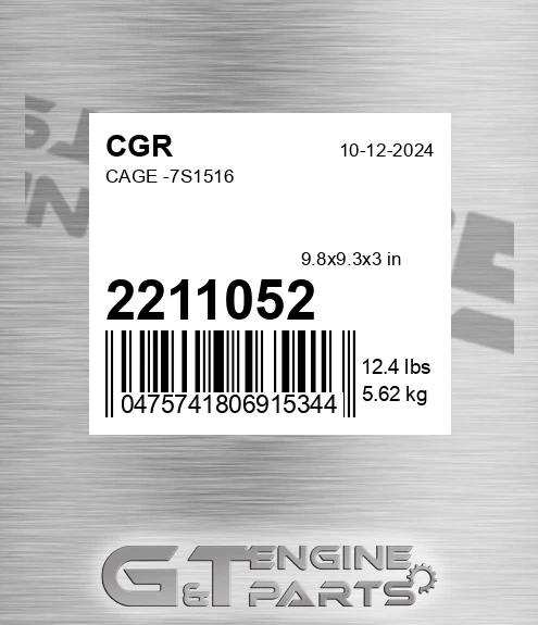 2211052 CGR Cage -7s1516
