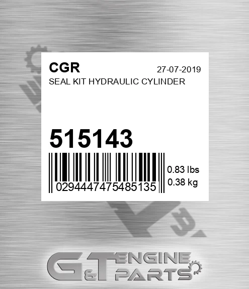 515143 Seal Kit Hydraulic Cylinder