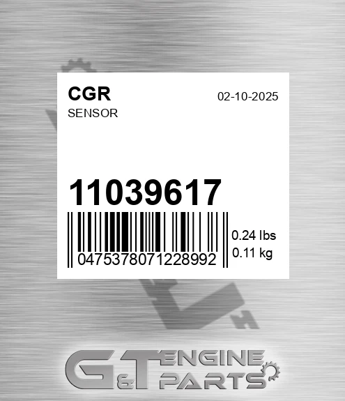 11039617 Sensor