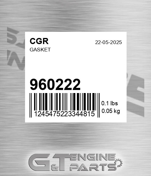 960222 Gasket