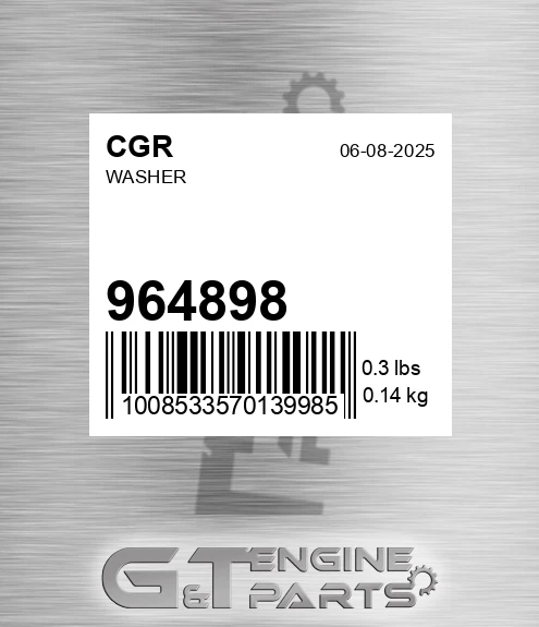 964898 CGR Washer