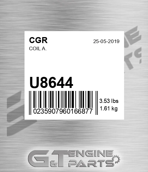 U8644 Coil A.