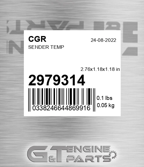 2979314 Sender Temp