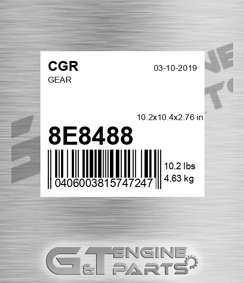 8E8488 Gear