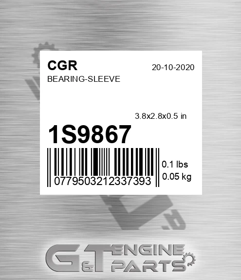 1S9867 Bearing-sleeve