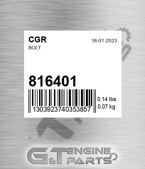 816401 Bolt