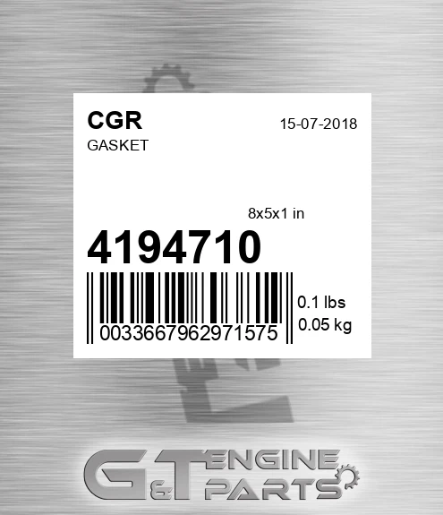 4194710 CGR Gasket