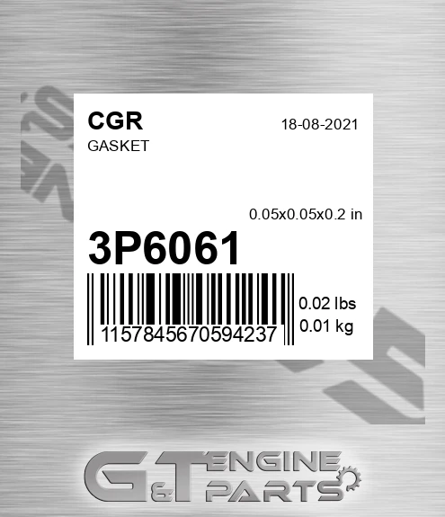 3P6061 Gasket