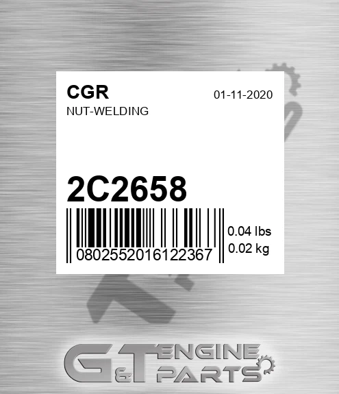 2C2658 Nut-welding