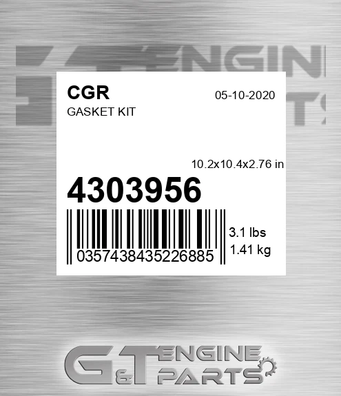 4303956 CGR Gasket Kit