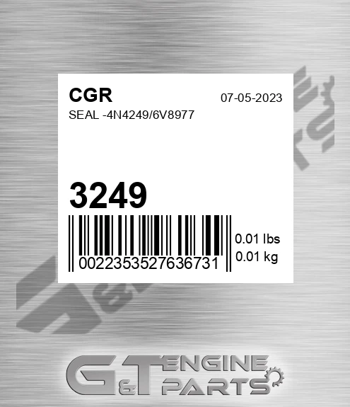 3249 Seal -4n4249/6v8977