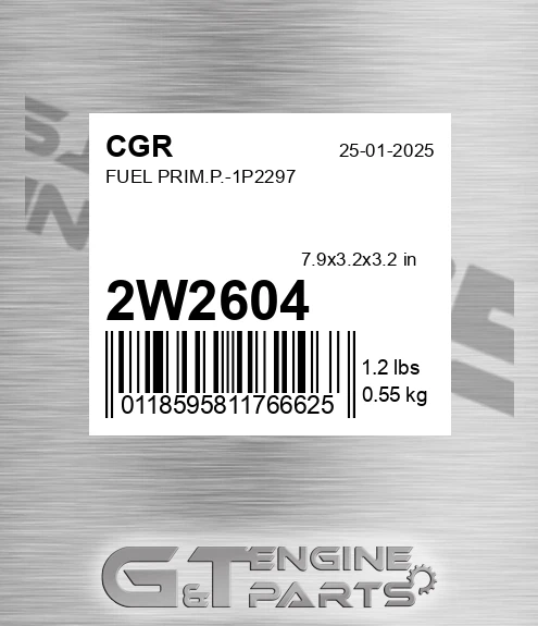 2W2604 Fuel Prim.p.-1p2297