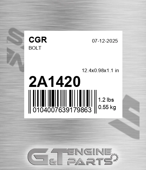 2A1420 CGR Bolt
