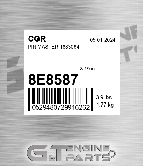 8E8587 Pin Master 1883064