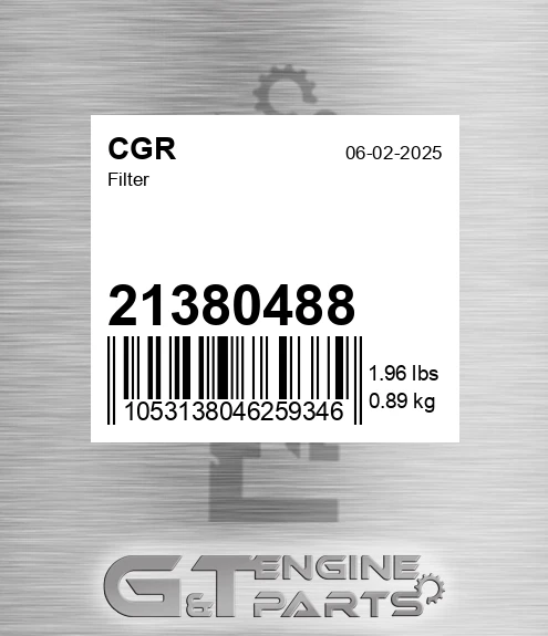 21380488 Filter