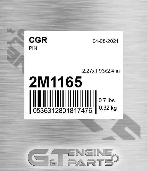 2M1165 CGR Pin