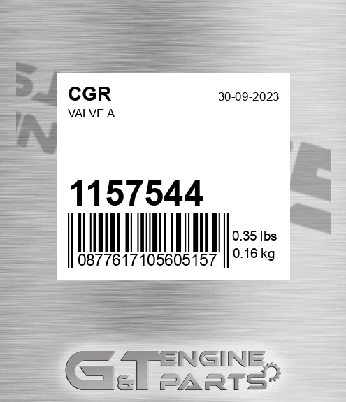 1157544 Valve A.