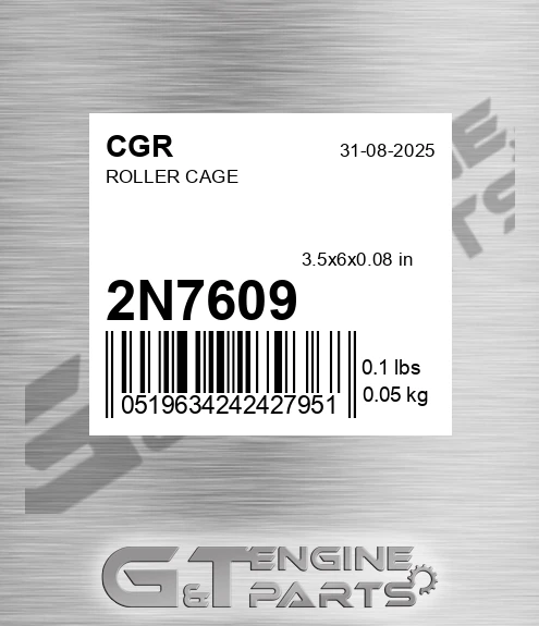 2N7609 Roller Cage