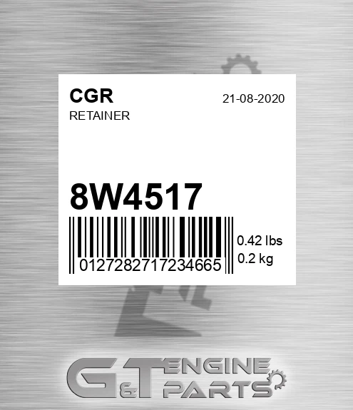 8W4517 Retainer