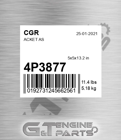 4P3877 CGR Acket As