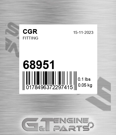 68951 Fitting