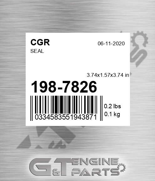 198-7826 Seal